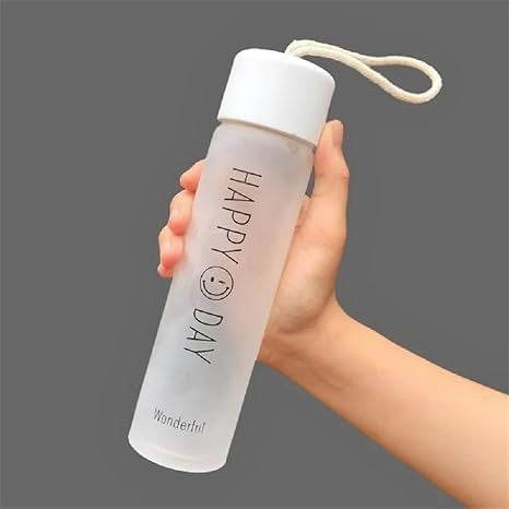 SLIM Glass Bottle with Protective Sleeve