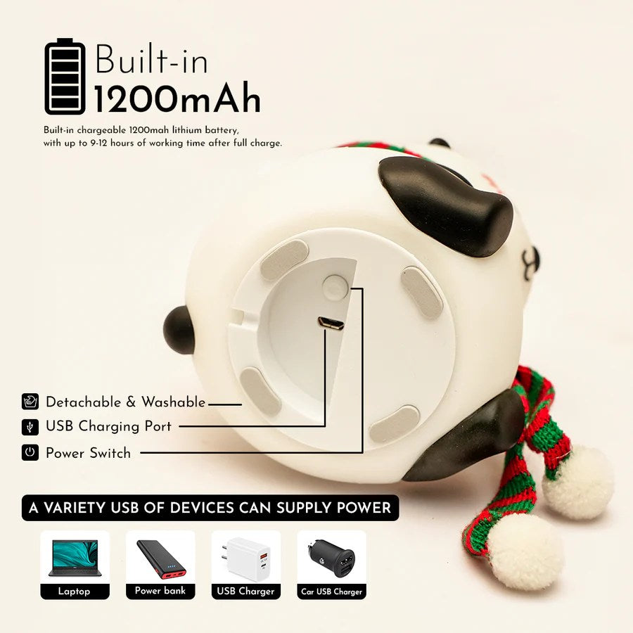 Cute Panda Touch Lamp 🐼