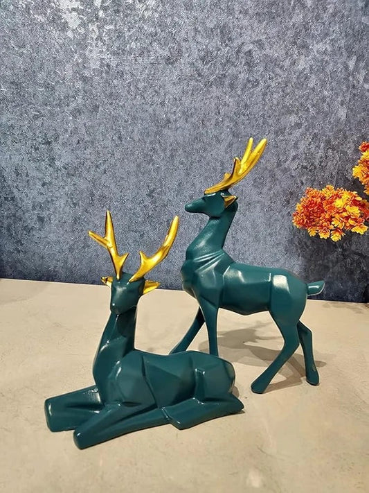 Green Deer/Hiran Showpiece