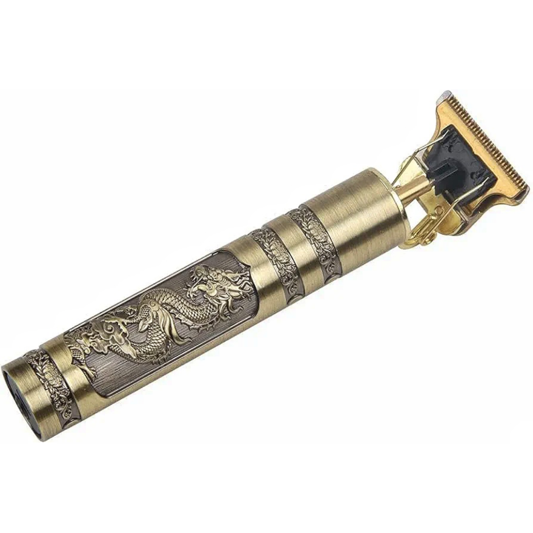 Vintage T9 Metal Body Trimmer – Rechargeable Beard & Hair Clipper