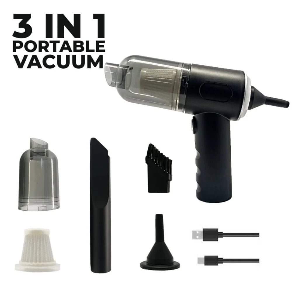 Vacuum Cleaner 3 in 1 | Rechargeable Battery