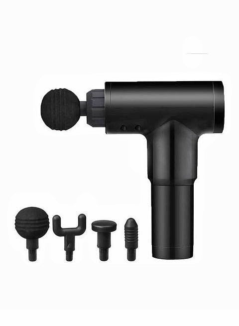 Massage Gun Handheld 6 Speeds Percussion Facial Gun for Pain Relief Super Quiet Device with 4 Interchangeable Massage Heads( MULTI COLOR )