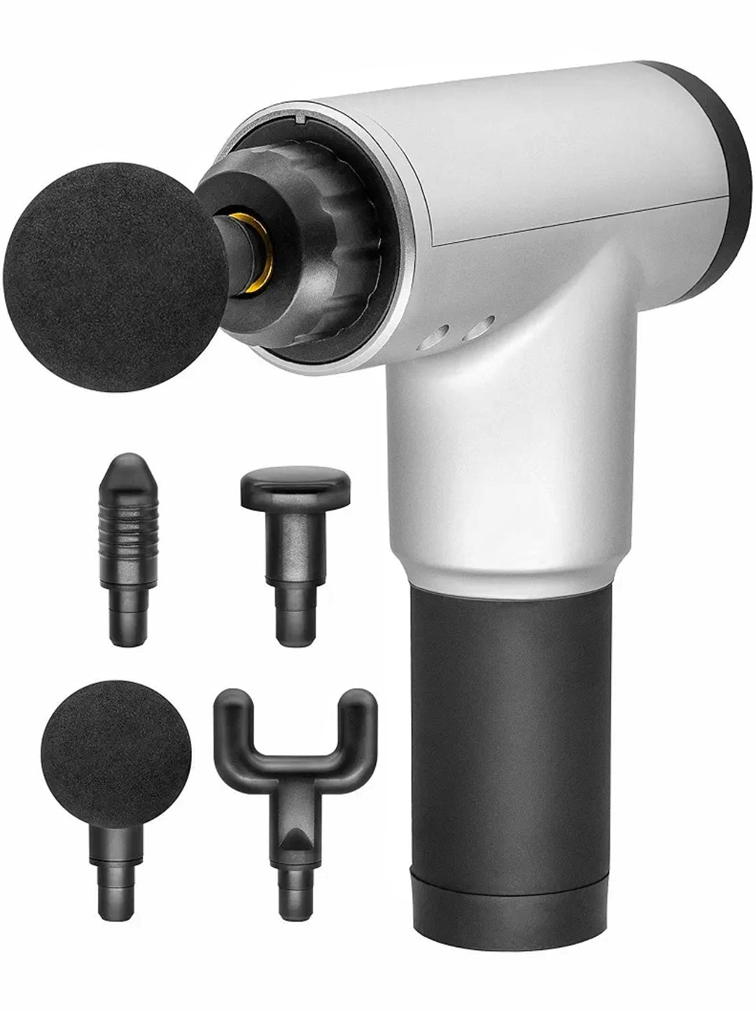 Massage Gun Handheld 6 Speeds Percussion Facial Gun for Pain Relief Super Quiet Device with 4 Interchangeable Massage Heads( MULTI COLOR )
