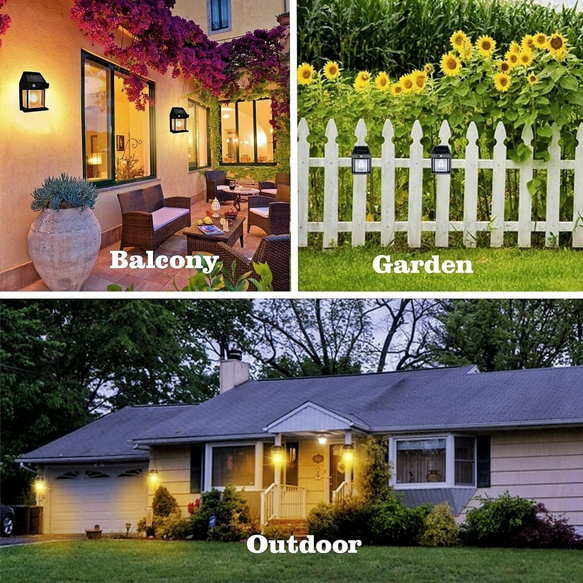 SolarGlow Outdoor LED Garden Light – Waterproof & Decorative