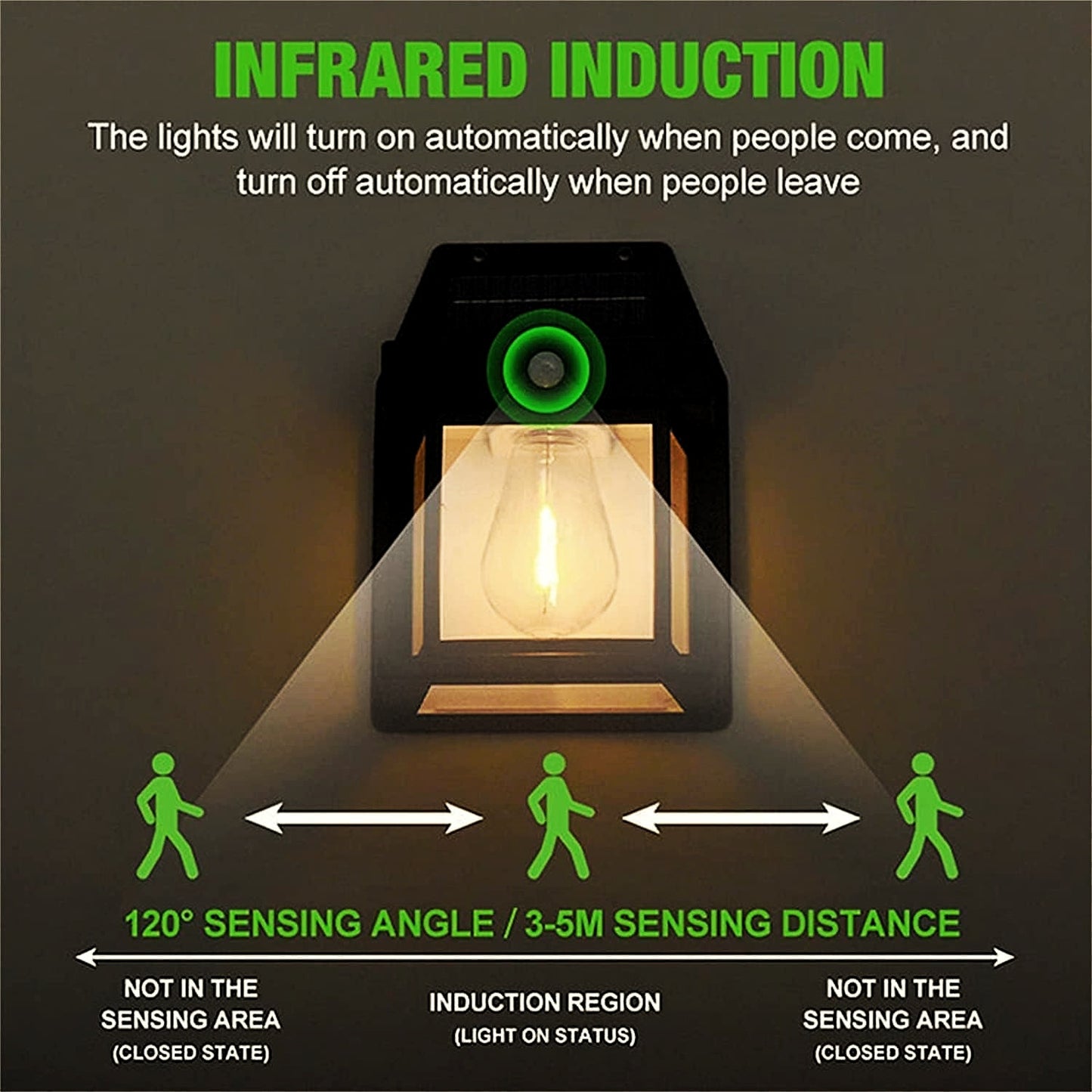 SolarGlow Outdoor LED Garden Light – Waterproof & Decorative