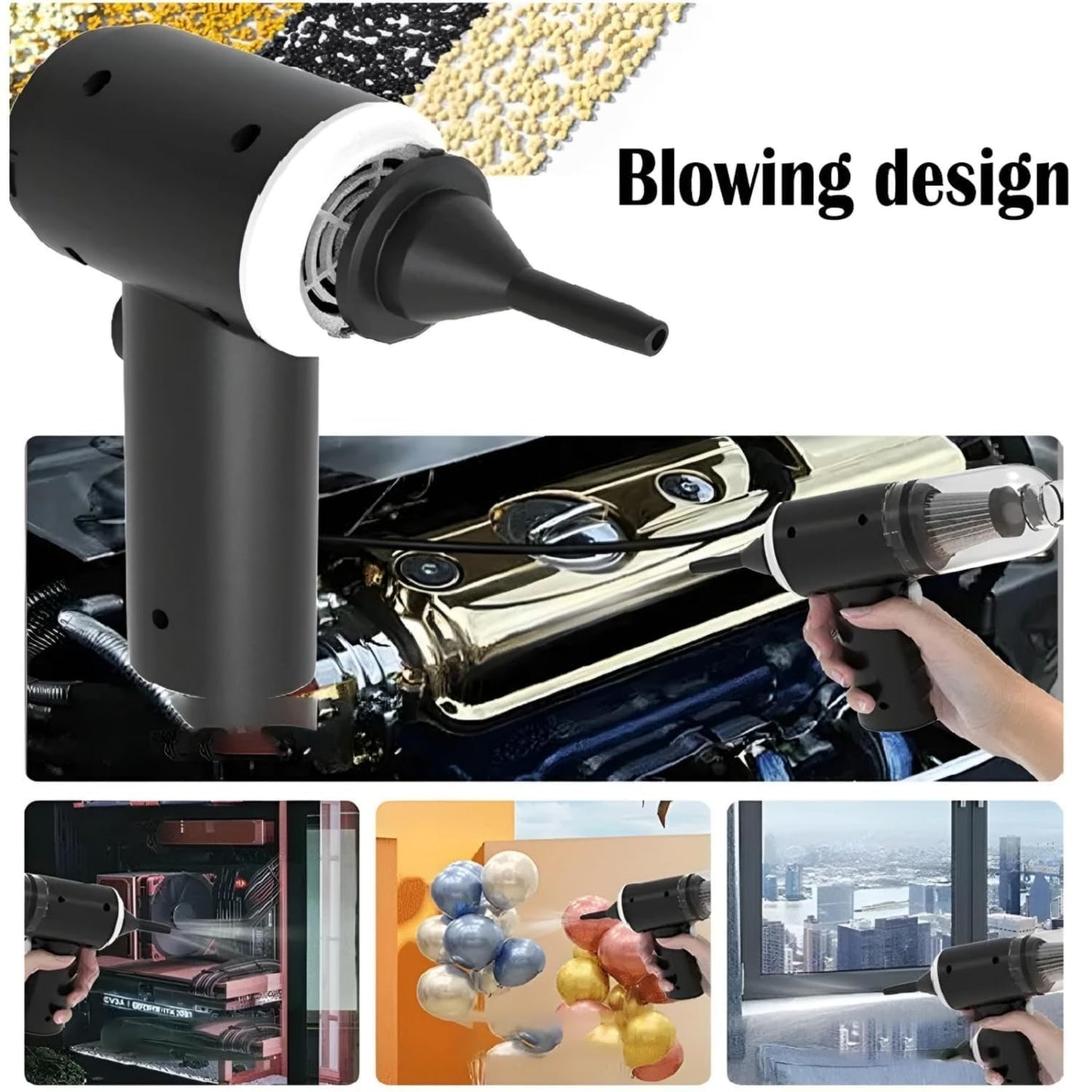 Vacuum Cleaner 3 in 1 | Rechargeable Battery