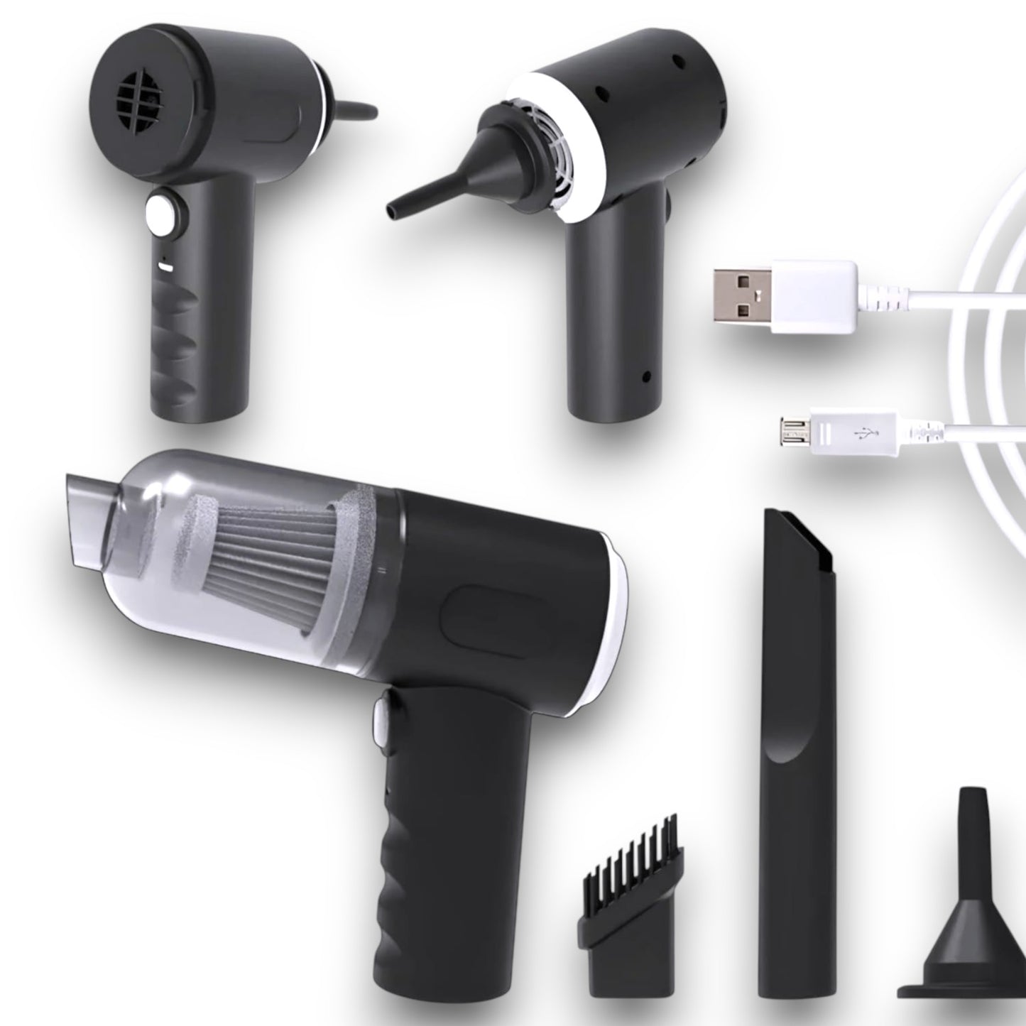 Vacuum Cleaner 3 in 1 | Rechargeable Battery